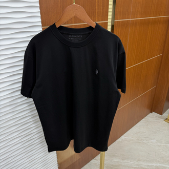 AllSaints Basic Siyah İthal Tişört