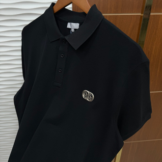 Christian Dior Siyah Demir İşleme Polo Yaka