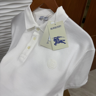 Burberry Basic Beyaz İthal Tişört