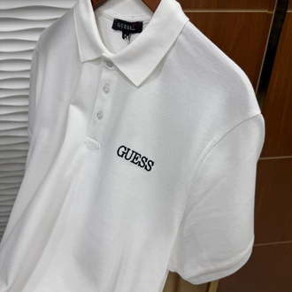 Guess Basic Yazılı İthal Polo Yaka