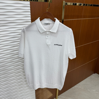 Les Benjamins Beyaz İthal Polo Yaka