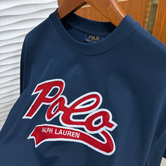 RL Kırmızı Polo Patch İthal Lacivert Tişört