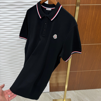 Moncler Omuz Çizgili İthal Polo Yaka