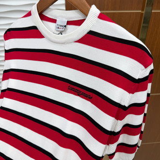 Tommy Jeans Çizgili İthal Triko 