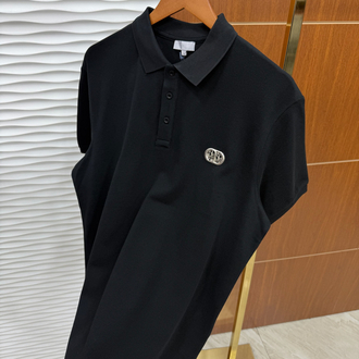 Christian Dior Siyah Demir İşleme Polo Yaka