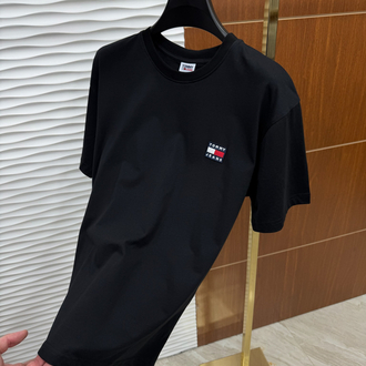 Tommy Jeans Patch Siyah İthal Tişört