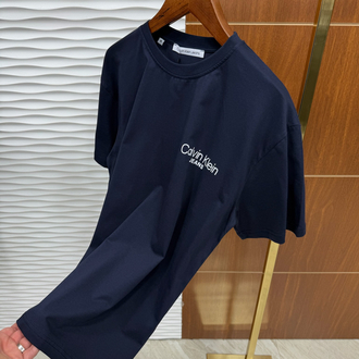 Calvin Klein Sırt Baskılı Lacivert İthal Tişört
