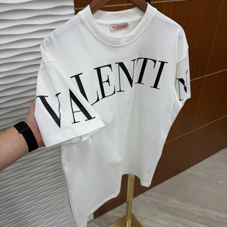 Valentino YALAN makinesi İthal Beyaz Tişört