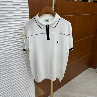 Beymen Club Çizgi Detaylı İthal Beyaz Tişört