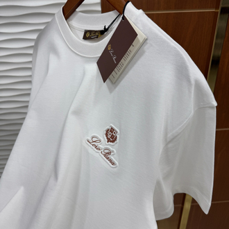 Loro Piana Beyaz İthal Tişört
