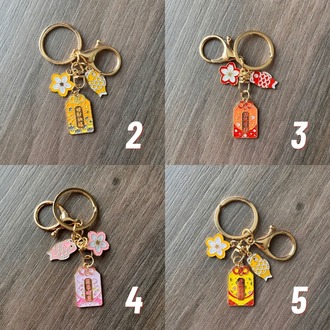 Omamori Japon Konseptli Anahtarlık