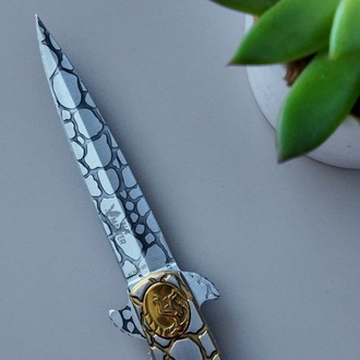 ALN MASTER KOBRA TAŞ DESENLİ ÇAKI (ALN149B)