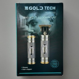 GOLDTECH 2'Lİ ŞARJLI SAÇ SAKAL KESME ERKEK BAKIM SETİ (MODEL:102)