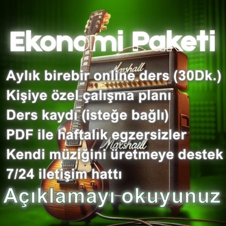 Ekonomi Paketi - Elektro Gitar