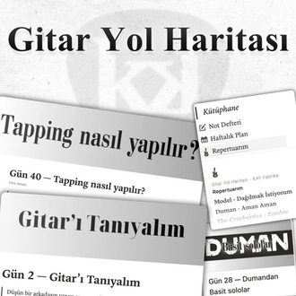 Gitar Yol Haritası - 53 günde gitar yolculuğuna başla