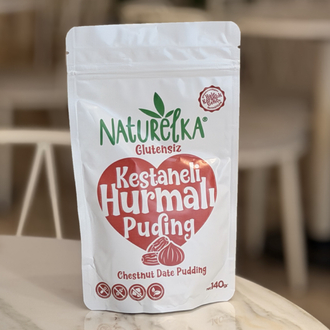 Glutensiz Kestaneli Hurmalı Puding