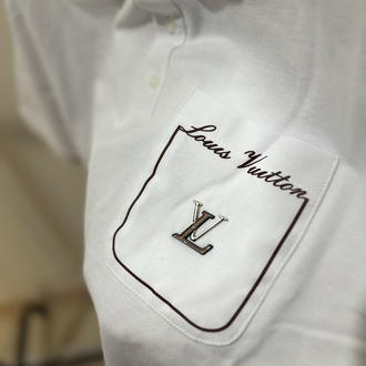 Louis Vuitton Stil Polo Tişört