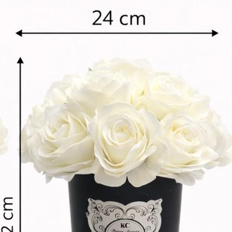 KEARS LAGUNA BLACK, 11 Lİ KOKULU GÜL ISLAK ÇİÇEK BEYAZ