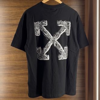 Off White ™ Premium Siyah T-Shirt