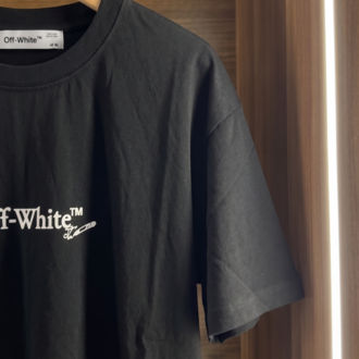 Off White ™ Premium Siyah T-Shirt