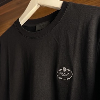 Prada ™ Premium Siyah T-Shirt (İthal Parça)