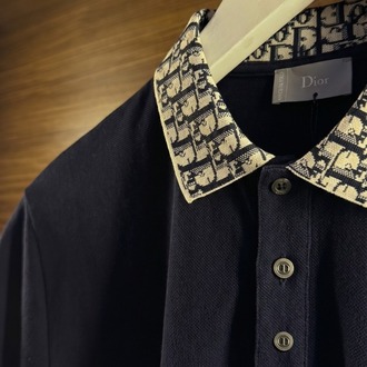 Christian Dior ™ Premium Polo Yaka Lacivert (İthal Parça)