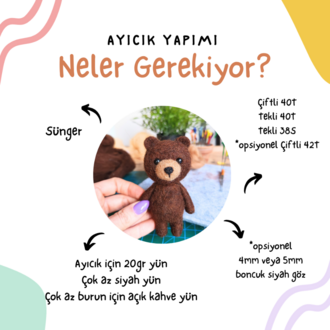 Keçe Ayıcık Nasıl Yapılır? Detaylı Yapım Aşamalı Video Ders