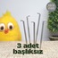 3 adet Başlıksız Keçe İğnesi (Kodu Seçiniz)