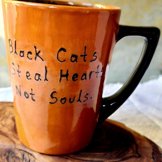 Black Cat Seramik Kupa