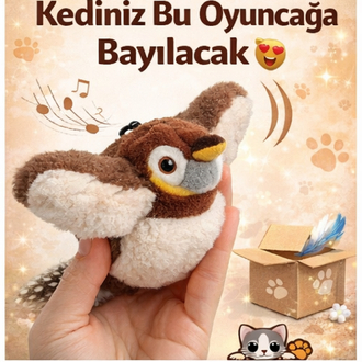 ŞARJLI PELUŞ UÇAN KUŞ OYUNCAK