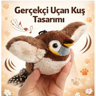 ŞARJLI PELUŞ UÇAN KUŞ OYUNCAK