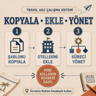 Otel İş Birliği Takip Sistemi | Notion Şablonu