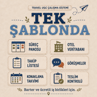 Otel İş Birliği Takip Sistemi | Notion Şablonu