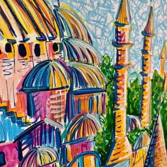 İstanbul, 70*50cm 