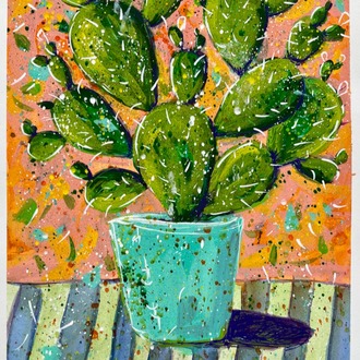 Cactus Vibes 50*35 cm