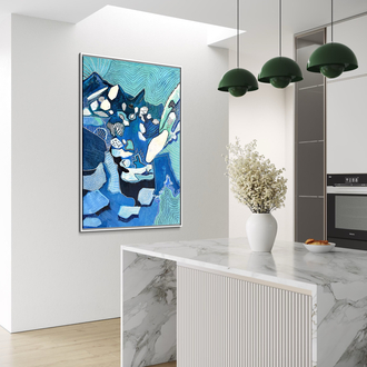 Blue Heaven, 120*80 cm