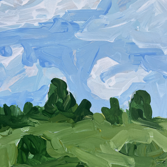 A Place to Breathe, 70*50 cm 