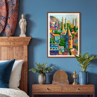 İstanbul, 70*50cm 