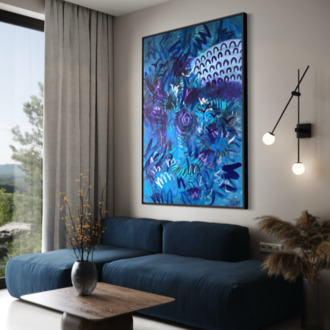 Tidal Memory, 140*100 cm