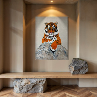 The Tiger, 120*90 cm 