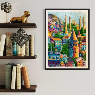 İstanbul, 70*50cm 