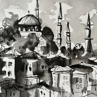 Ink Istanbul , 29x21 cm