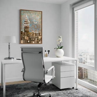 Crescent of Galata, 90*60cm 