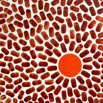 Chocolate Twin, 100x70cm