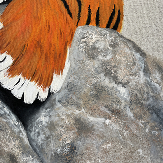 The Tiger, 120*90 cm 