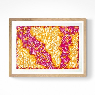 Stories of Lines-8  50*35 cm