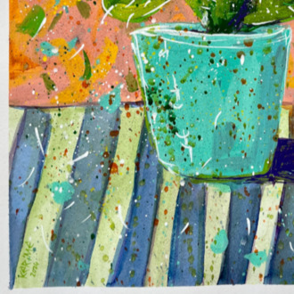 Cactus Vibes 50*35 cm