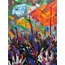 Floral Rain, 100*70cm