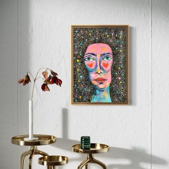 The Lady, 50x35 cm