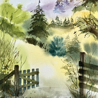 Towards Peace, 31x23 cm